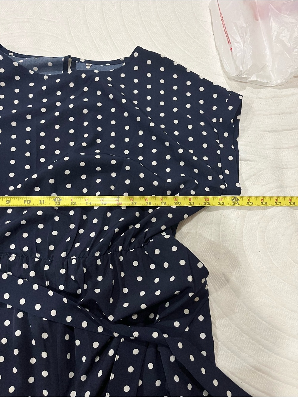 Source Unknown Navy Blue Polka Dot Jumpsuit - Picture 5 of 6